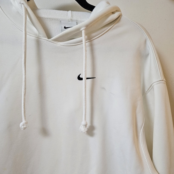 Nike Therma-FIT White Hoodie - Picture 6 of 9